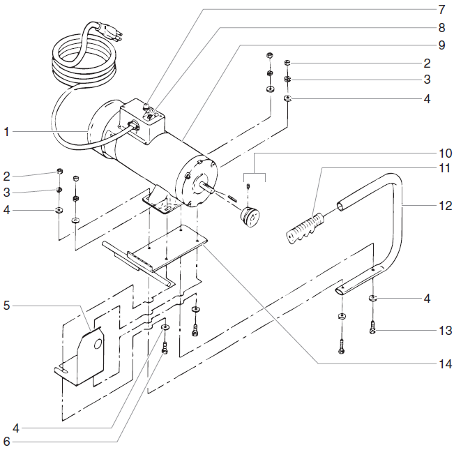 PowrTwin 4900XLT DC Electric Convertokits Parts